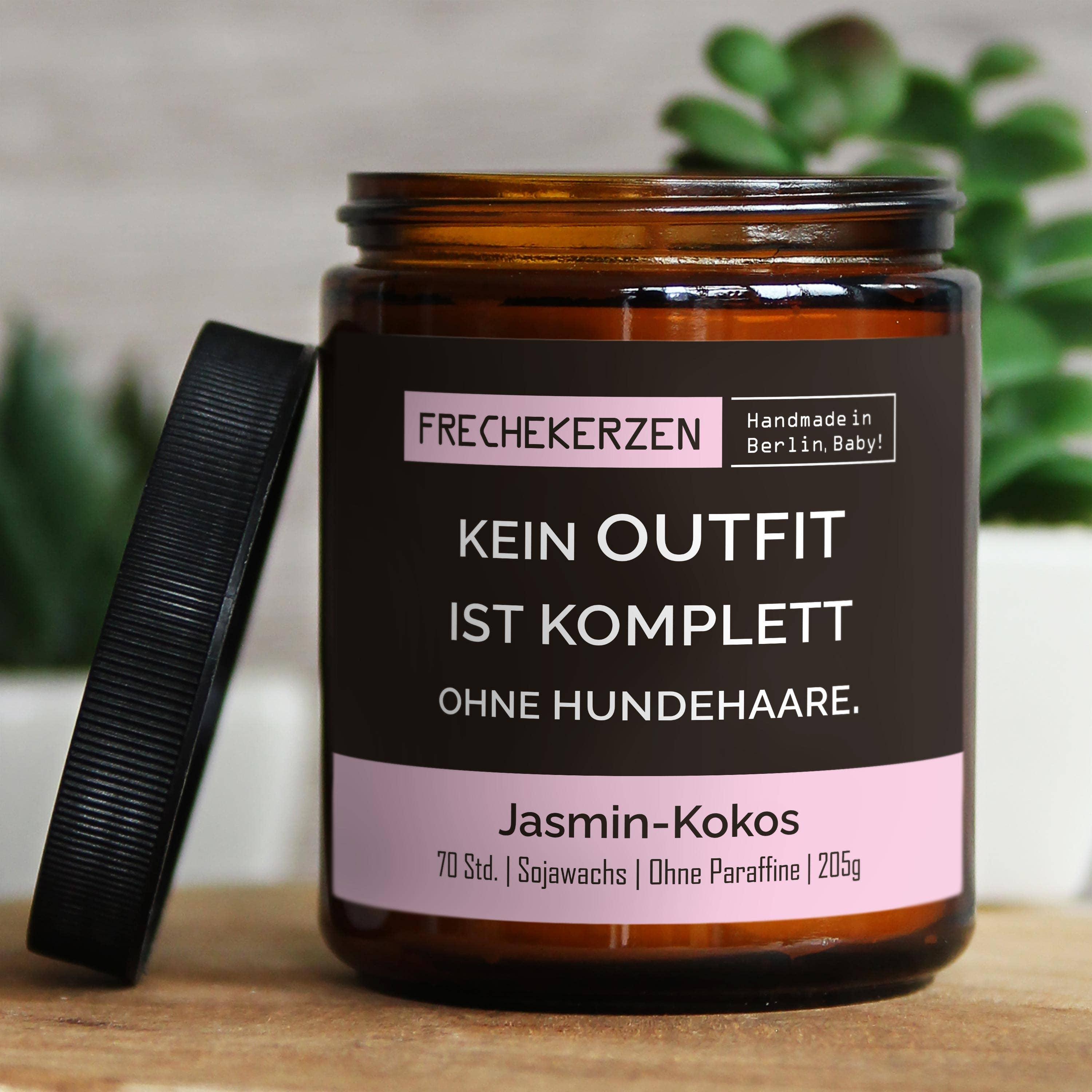 Duftkerze | Kein Outfit ist komplett ohne Hundehaare